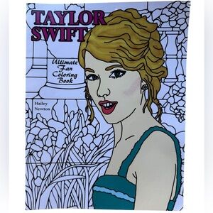 Taylor Swift Ultimate Fan Coloring Book Unused Rare Collector’s Item